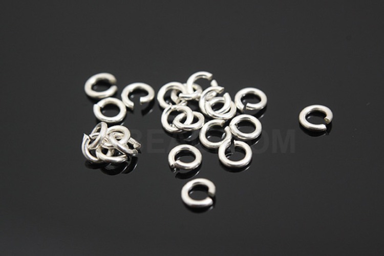 K932-Non Plated-(30pcs)-06*3mm Jump Ring-Open Link-Basic Supplies-Wholesale Silver Ring, [PRODUCT_SEARCH_KEYWORD], JEWELFINGER-INBEAD, [CURRENT_CATE_NAME]