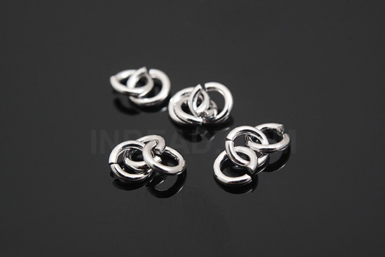 K010-Rhodium Plated-(10pcs)-08*4mm Jump Ring-Open Link-Basic Supplies-Wholesale Silver Ring, [PRODUCT_SEARCH_KEYWORD], JEWELFINGER-INBEAD, [CURRENT_CATE_NAME]