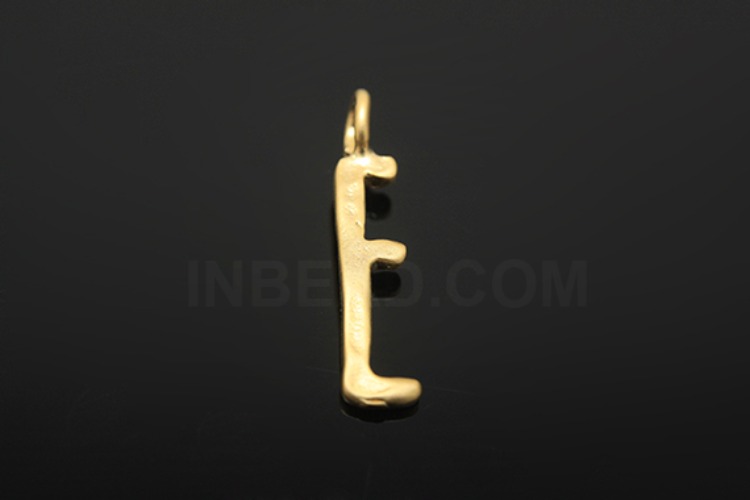 [W] S1056-Matt Gold Plated-(20pcs)-Initial Pendant E-Jewelry Making-Wholesale Jewelry Finding-Jewelry Supplies-Wholesale Initial, [PRODUCT_SEARCH_KEYWORD], JEWELFINGER-INBEAD, [CURRENT_CATE_NAME]