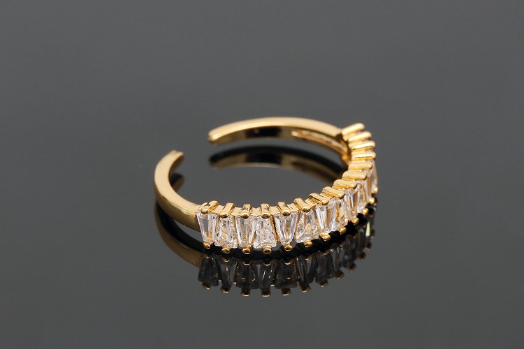[W] CH2071-Gold Plated E-Coat Anti Tarnish-(20pcs)-Cubic Simple Ring, Adjustable Gold Ring-Layering Ring-Everyday Jewelry-Wholesale Ring, [PRODUCT_SEARCH_KEYWORD], JEWELFINGER-INBEAD, [CURRENT_CATE_NAME]
