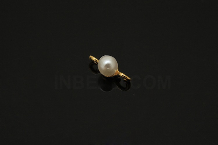 [W] S1223-Gold Plated-(50pcs)-4mm Pearl-Birthstone Pearl-Jewelry Making-Wholesale Jewelry Finding-Jewelry Supplies-Wholesale Connecters, [PRODUCT_SEARCH_KEYWORD], JEWELFINGER-INBEAD, [CURRENT_CATE_NAME]