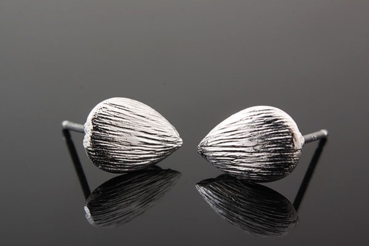[W] K351-Rhodium Plated-(10pairs)-Drop Earring Component-Wholesale Silver Earrings, [PRODUCT_SEARCH_KEYWORD], JEWELFINGER-INBEAD, [CURRENT_CATE_NAME]