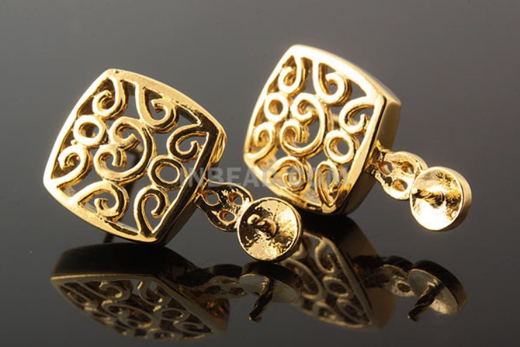 [W] K516-Gold Plated-(5pairs)-Earring Component-Wholesale Silver Earrings, [PRODUCT_SEARCH_KEYWORD], JEWELFINGER-INBEAD, [CURRENT_CATE_NAME]