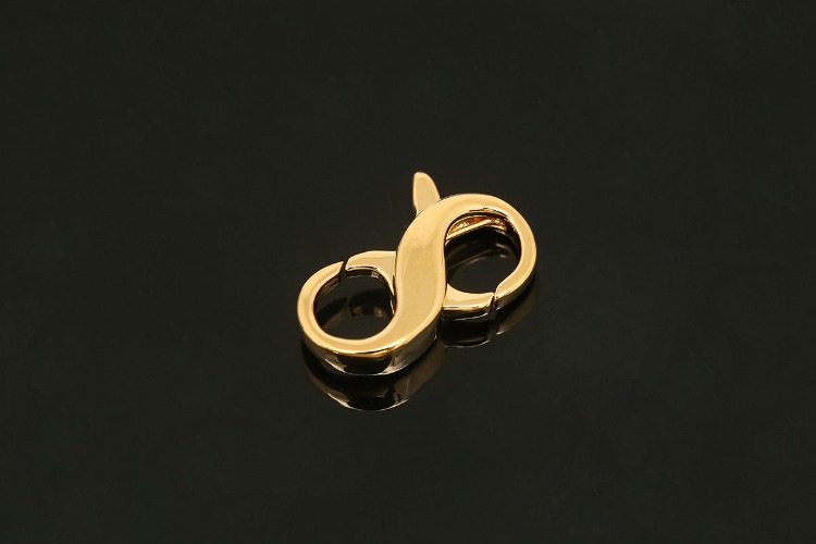 [W] CH6086-Gold Plated-(20pcs)-13*6.5mm Brass Lobster Clasp-Unique Clasp-Both Side Open Clasp, [PRODUCT_SEARCH_KEYWORD], JEWELFINGER-INBEAD, [CURRENT_CATE_NAME]