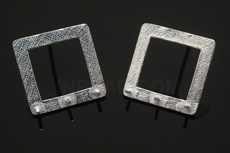 [W] K026-Rhodium Plated-(5pairs)-Earring Component-Wholesale Silver Earrings, [PRODUCT_SEARCH_KEYWORD], JEWELFINGER-INBEAD, [CURRENT_CATE_NAME]