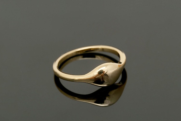 M689-Gold Plated-(1piece)-Simple Ring, US Size 6 1/2-Simple Ring-Layering Ring -Everyday Ring-Wholesale Ring, [PRODUCT_SEARCH_KEYWORD], JEWELFINGER-INBEAD, [CURRENT_CATE_NAME]