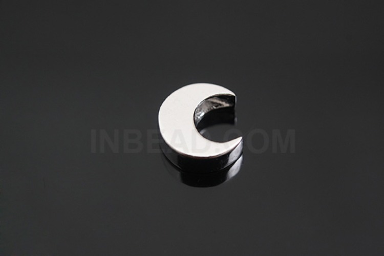 K813-Rhodium Plated-(1piece)-Moon Pendants-Wholesale Silver Pendants, [PRODUCT_SEARCH_KEYWORD], JEWELFINGER-INBEAD, [CURRENT_CATE_NAME]