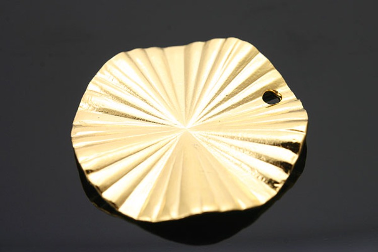 [W] K614-Gold Plated-(5pcs)-23mm Disk Pendants-Wholesale Silver Pendants, [PRODUCT_SEARCH_KEYWORD], JEWELFINGER-INBEAD, [CURRENT_CATE_NAME]
