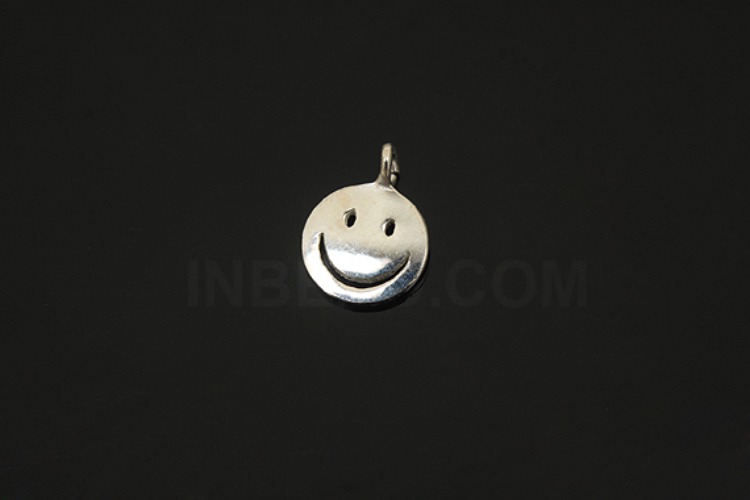 [W] V203-Non Plated-(10pcs)-6mm Smile Charms-Wholesale Silver Charms, [PRODUCT_SEARCH_KEYWORD], JEWELFINGER-INBEAD, [CURRENT_CATE_NAME]