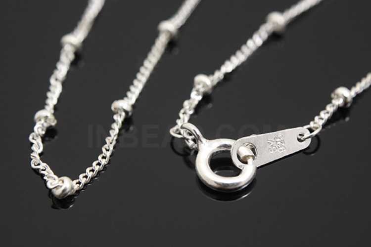 K196-None Plated-(1piece)-130F 1:1 Chain 42cm Necklace-Wholesale Silver Chains, [PRODUCT_SEARCH_KEYWORD], JEWELFINGER-INBEAD, [CURRENT_CATE_NAME]