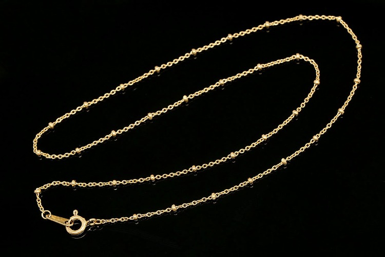 [W] K206-Gold Plated-(10pcs)-41cm Necklace-Wholesale Silver Chains, [PRODUCT_SEARCH_KEYWORD], JEWELFINGER-INBEAD, [CURRENT_CATE_NAME]