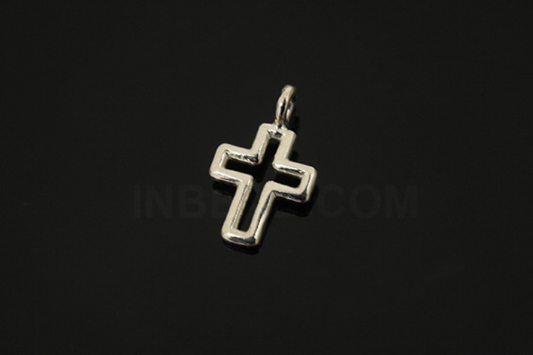 [W] V227-Non Plated-(10pcs)-Cross Charms-Wholesale Silver Charms, [PRODUCT_SEARCH_KEYWORD], JEWELFINGER-INBEAD, [CURRENT_CATE_NAME]