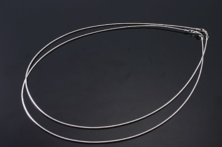 [W] K904-None Plated-(10pcs)-1mm 40cm Chain Necklace-Wholesale Silver Chains, [PRODUCT_SEARCH_KEYWORD], JEWELFINGER-INBEAD, [CURRENT_CATE_NAME]