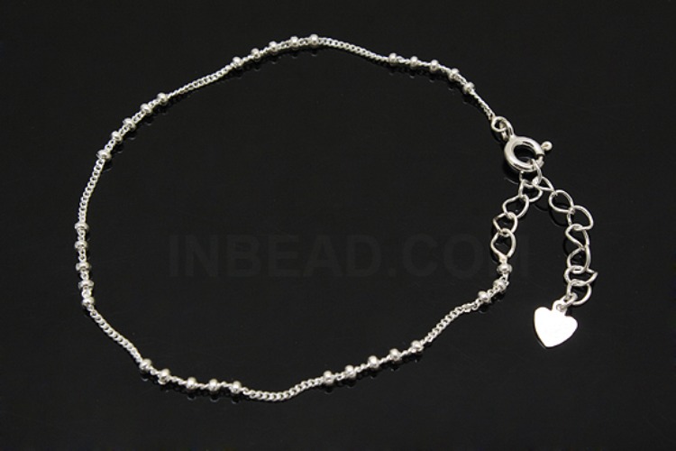 [W] A282-None Plated-(5pcs)-130F 5:5 20cm Bracelet-Wholesale Silver Bracelet, [PRODUCT_SEARCH_KEYWORD], JEWELFINGER-INBEAD, [CURRENT_CATE_NAME]