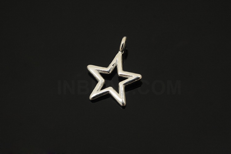 [W] V235-Non Plated-(10pcs)-Star Charms-Wholesale Silver Charms, [PRODUCT_SEARCH_KEYWORD], JEWELFINGER-INBEAD, [CURRENT_CATE_NAME]