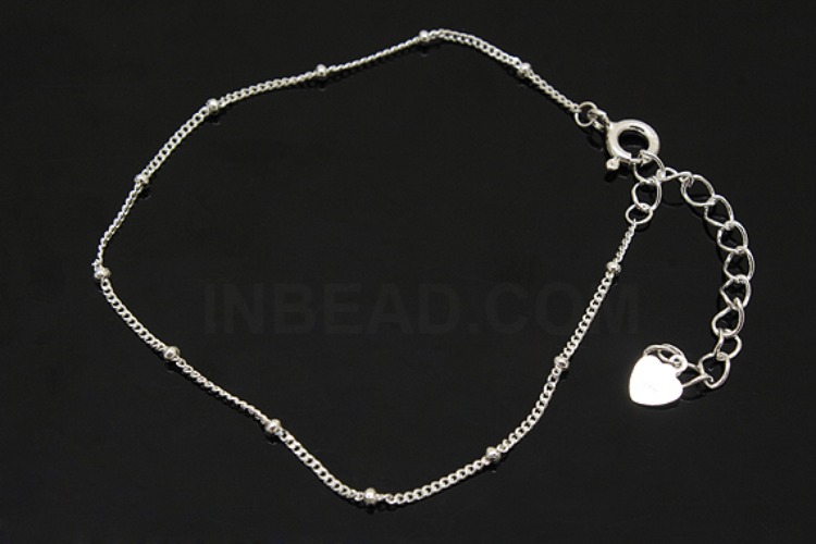 [W] A306-None Plated-(5pcs)-130S DC Ring 1:1 20cm Bracelet-Wholesale Silver Bracelet, [PRODUCT_SEARCH_KEYWORD], JEWELFINGER-INBEAD, [CURRENT_CATE_NAME]