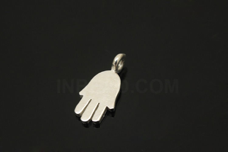 [W] V022-Non Plated-(10pcs)-6*13mm Hamsa Pendants-Wholesale Silver Pendants, [PRODUCT_SEARCH_KEYWORD], JEWELFINGER-INBEAD, [CURRENT_CATE_NAME]