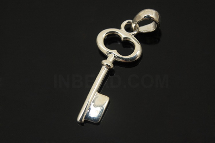 [W] V079-Non Plated-(5pcs)-Silver Key Pendants-Wholesale  Pendants, [PRODUCT_SEARCH_KEYWORD], JEWELFINGER-INBEAD, [CURRENT_CATE_NAME]
