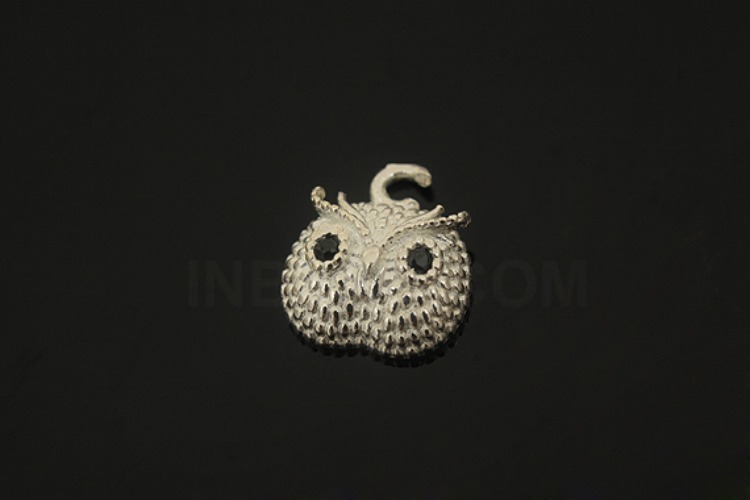 [W] V219-Non Plated-(10pcs)-Owl Charms-Wholesale Silver Charms, [PRODUCT_SEARCH_KEYWORD], JEWELFINGER-INBEAD, [CURRENT_CATE_NAME]
