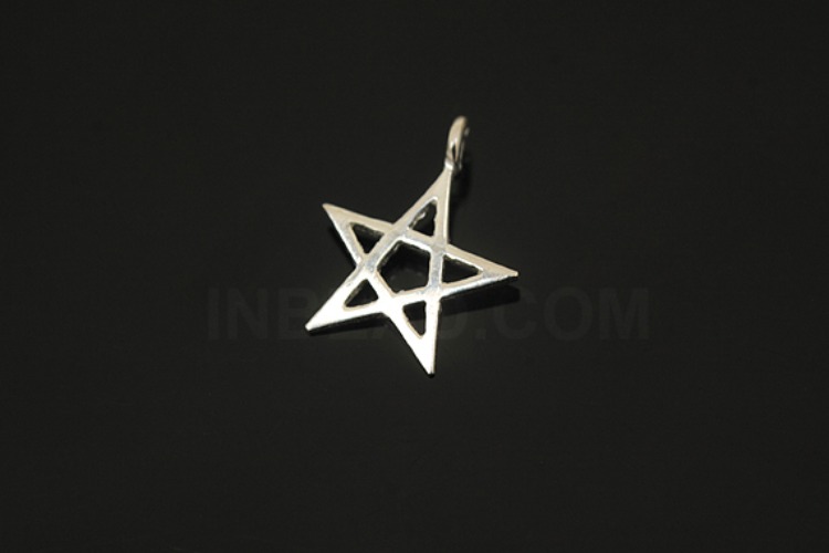 [W] V183-Non Plated-(10pcs)-Star Charms-Wholesale Silver Charms, [PRODUCT_SEARCH_KEYWORD], JEWELFINGER-INBEAD, [CURRENT_CATE_NAME]