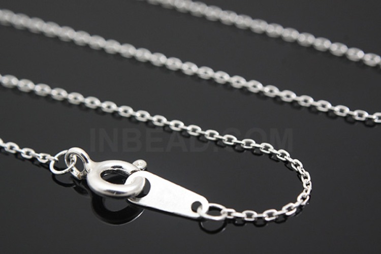 K990-None Plated-(1piece)-230 4DC Chain 41cm Necklace-Wholesale Silver Chains, [PRODUCT_SEARCH_KEYWORD], JEWELFINGER-INBEAD, [CURRENT_CATE_NAME]