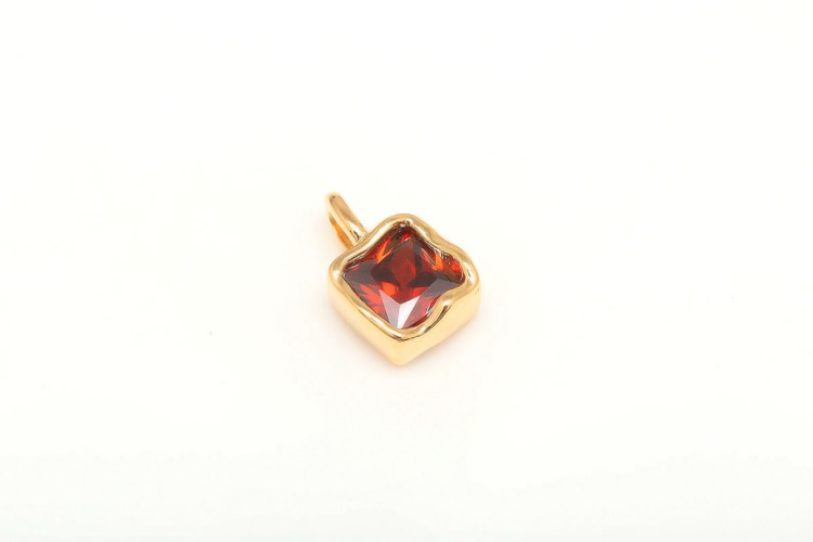 [W] M069-Gold Plated-(20pcs)-No.1-Tiny CZ Square Charm-Red Cubic,Black Cubic,Blue Cubic,Green Cubic, Little Cubic Charm , Square Cubic Pendant-Wholesale Charm, [PRODUCT_SEARCH_KEYWORD], JEWELFINGER-INBEAD, [CURRENT_CATE_NAME]