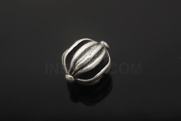 [W] K1316-Non Plated Silver Sulfide-(6pcs)-9mm Bracelet Silver Beads-Wholesale Silver Beads, [PRODUCT_SEARCH_KEYWORD], JEWELFINGER-INBEAD, [CURRENT_CATE_NAME]