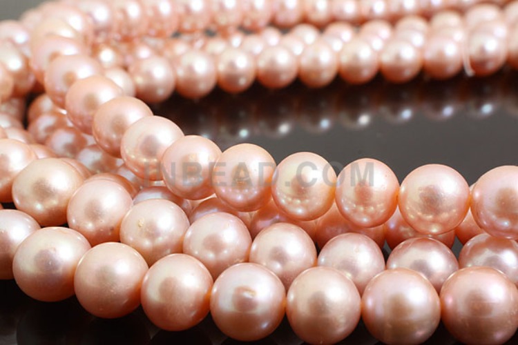 E392-Freshwater Pearl-(1Strand)-8mm Freshwater Pearl-Pink-Wholesale Pearl, [PRODUCT_SEARCH_KEYWORD], JEWELFINGER-INBEAD, [CURRENT_CATE_NAME]