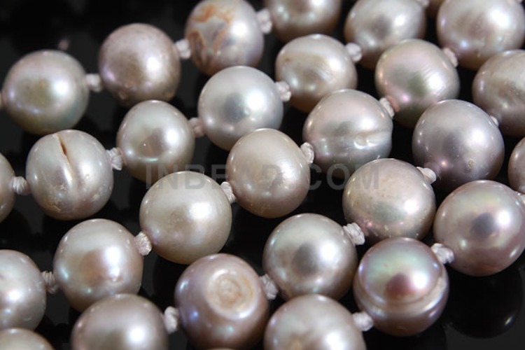 [W] E378-Freshwater Pearl-(6Strand)-7mm 160cm Freshwater Pearl-Silver Gray-Wholesale Pearl, [PRODUCT_SEARCH_KEYWORD], JEWELFINGER-INBEAD, [CURRENT_CATE_NAME]