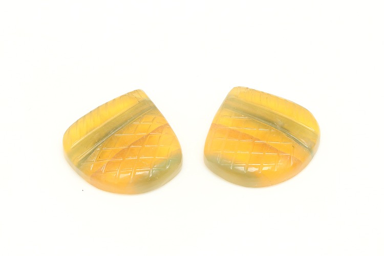 G017-Natural Multi Fluorite Carving Beads (1piece)-NO.2, [PRODUCT_SEARCH_KEYWORD], JEWELFINGER-INBEAD, [CURRENT_CATE_NAME]