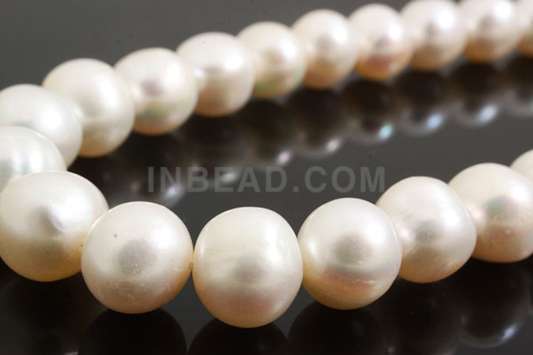 [W] JJ012-Freshwater Pearl-(6Strand)-10~11mm Freshwater Pearl-White-Wholesale Pearl, [PRODUCT_SEARCH_KEYWORD], JEWELFINGER-INBEAD, [CURRENT_CATE_NAME]