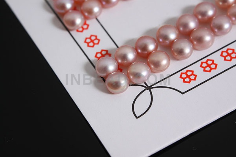 [W] JJ193-Half-drilled-Freshwater Pearl-(80pcs)-3.5mm Half Drilled Freshwater Pearl-Natural Pearls-Pearl Cabochons-Button Pearl-Pink-Wholesale Pearl, [PRODUCT_SEARCH_KEYWORD], JEWELFINGER-INBEAD, [CURRENT_CATE_NAME]
