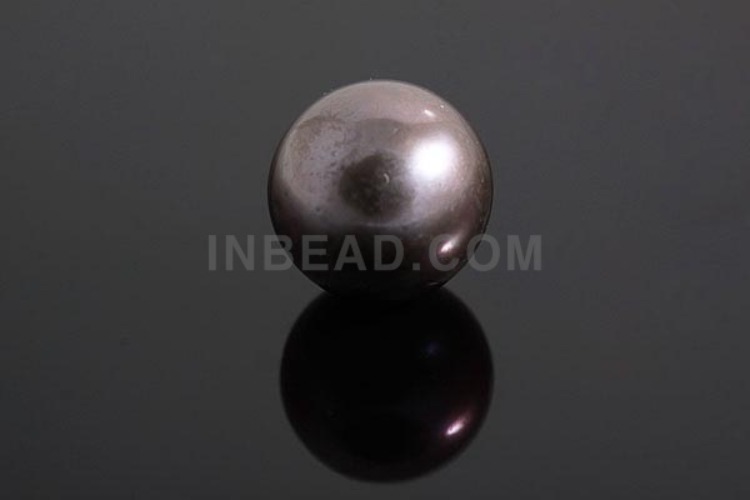 JJ154-Half-drilled-Shell Pearl-(1piece)-High Quality 10mm Half drilled Shell Pearl-Black Pearl-Wholesale Pearl, [PRODUCT_SEARCH_KEYWORD], JEWELFINGER-INBEAD, [CURRENT_CATE_NAME]