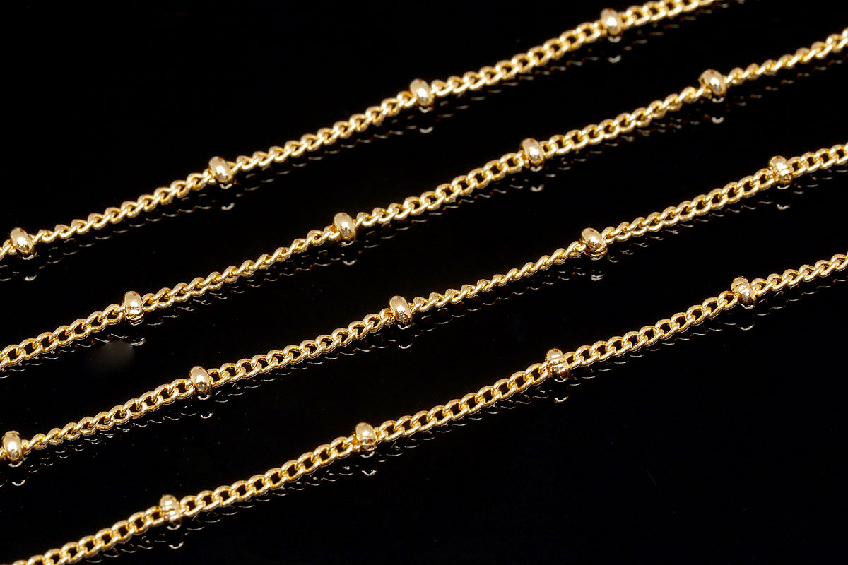 [W] A034- 130B-1 Chain-Gold Plated (20M), [PRODUCT_SEARCH_KEYWORD], JEWELFINGER-INBEAD, [CURRENT_CATE_NAME]