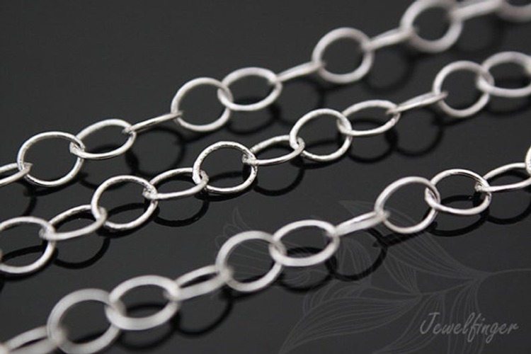 A116-240 OR Chain-Matt Rhodium Plated (1M), [PRODUCT_SEARCH_KEYWORD], JEWELFINGER-INBEAD, [CURRENT_CATE_NAME]
