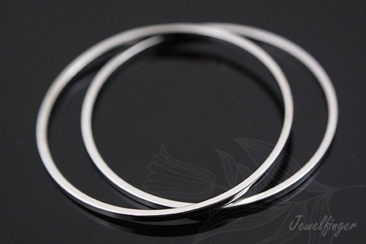 [W] B177-Ternary Alloy Plated 30mm Slice Pipe Ring (40pcs), [PRODUCT_SEARCH_KEYWORD], JEWELFINGER-INBEAD, [CURRENT_CATE_NAME]