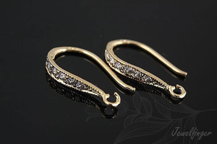 B054-Gold Plated (1pairs)-Hook Earring-Ni Free, [PRODUCT_SEARCH_KEYWORD], JEWELFINGER-INBEAD, [CURRENT_CATE_NAME]