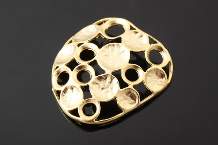 [W] H590-Matt Gold Plated-(20 pcs)-Circle Pendant-Jewelry Making-Wholesale Jewelry Finding-Jewelry Supplies-Wholesale Pendant, [PRODUCT_SEARCH_KEYWORD], JEWELFINGER-INBEAD, [CURRENT_CATE_NAME]