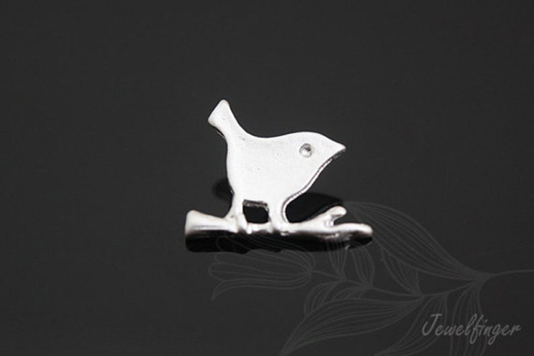 H130-Matt Rhodium Plated-(4pcs)-Tiny Bird-Jewelry Making-Wholesale Jewelry Finding-Jewelry Supplies, [PRODUCT_SEARCH_KEYWORD], JEWELFINGER-INBEAD, [CURRENT_CATE_NAME]