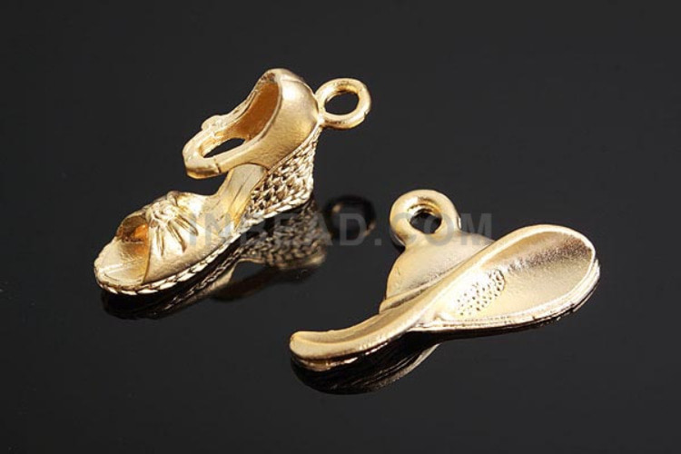 E781-Matt Gold Plated-(1set)-Wedge Heel-Big Brim-Jewelry Making-Wholesale Jewelry Finding-Jewelry Supplies, [PRODUCT_SEARCH_KEYWORD], JEWELFINGER-INBEAD, [CURRENT_CATE_NAME]
