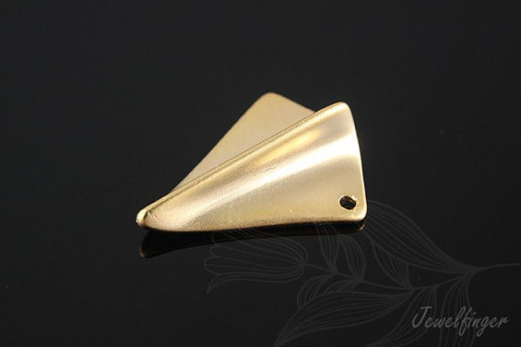 B463-Matt Gold Plated-(2pcs)-Paper Airplane-Jewelry Making-Wholesale Jewelry Finding-Jewelry Supplies, [PRODUCT_SEARCH_KEYWORD], JEWELFINGER-INBEAD, [CURRENT_CATE_NAME]