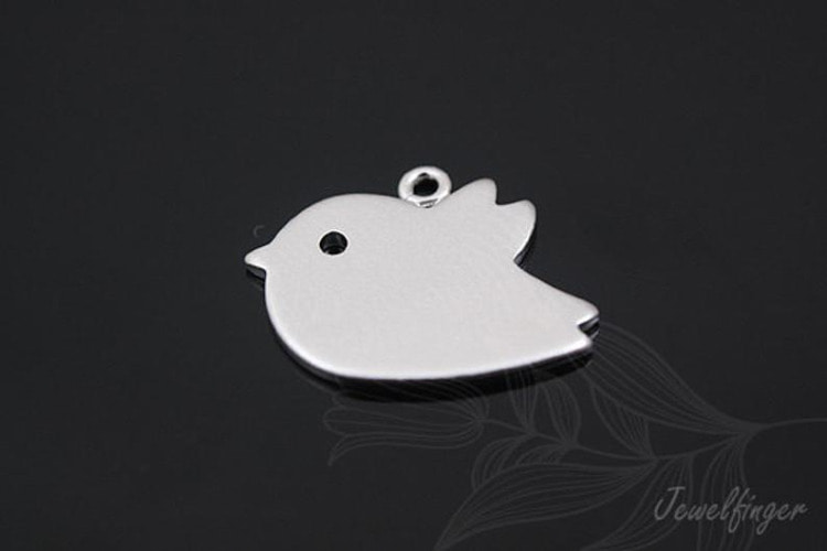 [W]M355-Matt Rhodium Plated-(20 pcs)-Cute Bird-Jewelry Making-Wholesale Jewelry Finding-Jewelry Supplies, [PRODUCT_SEARCH_KEYWORD], JEWELFINGER-INBEAD, [CURRENT_CATE_NAME]
