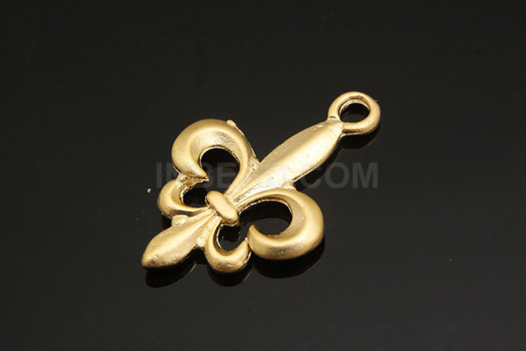 M430-Matt Gold Plated-(2pcs)-Boy Scouts Symbol-Jewelry Making-Wholesale Jewelry Finding-Jewelry Supplies, [PRODUCT_SEARCH_KEYWORD], JEWELFINGER-INBEAD, [CURRENT_CATE_NAME]