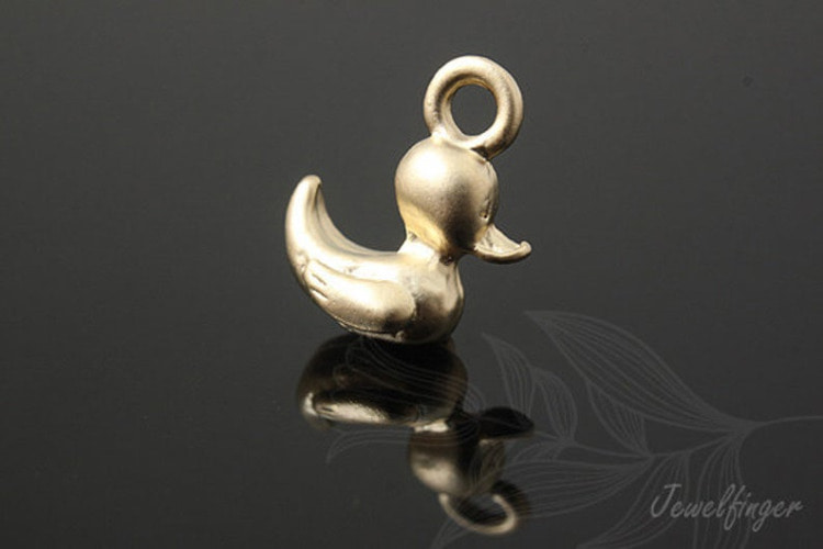 M050-Matt Gold Plated-(2pcs)-Duck-Jewelry Making-Wholesale Jewelry Finding-Jewelry Supplies, [PRODUCT_SEARCH_KEYWORD], JEWELFINGER-INBEAD, [CURRENT_CATE_NAME]
