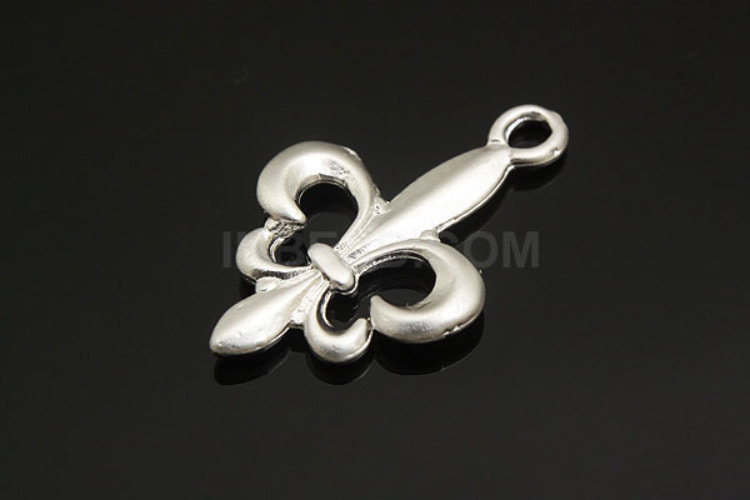 M431-Matt Rhodium Plated-(2pcs)-Boy Scouts Symbol-Jewelry Making-Wholesale Jewelry Finding-Jewelry Supplies, [PRODUCT_SEARCH_KEYWORD], JEWELFINGER-INBEAD, [CURRENT_CATE_NAME]