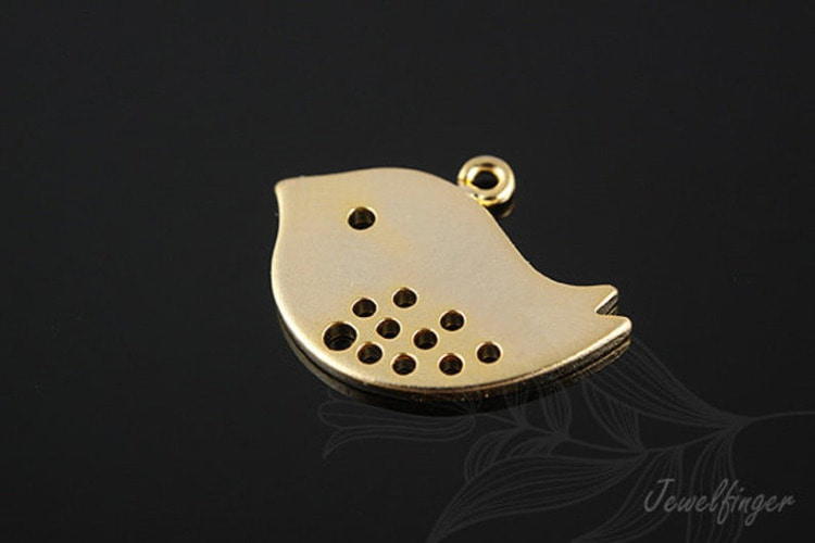 [W]B355-Matt Gold Plated-(20pcs)-17*12mm Bird-Lark Charm-Jewelry Making-Wholesale Jewelry Finding-Jewelry Supplies, [PRODUCT_SEARCH_KEYWORD], JEWELFINGER-INBEAD, [CURRENT_CATE_NAME]