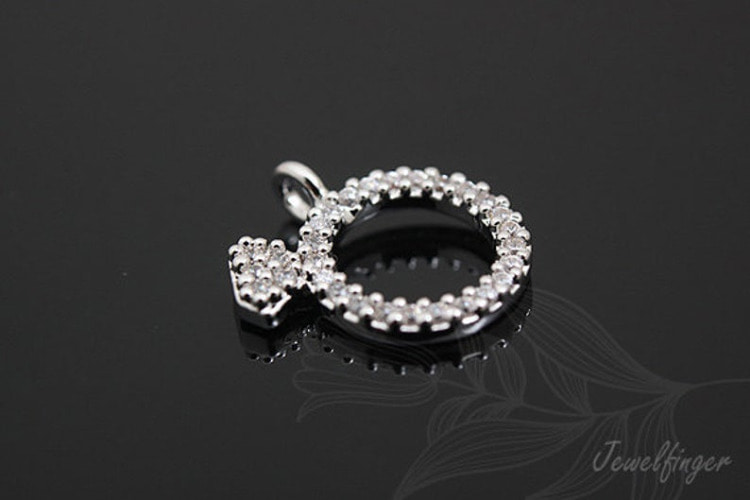 [W]M554-Rhodium Plated-(1pcs)-CZ Diamond Ring-Jewelry Making-Wholesale Jewelry Finding-Jewelry Supplies-Wholesale Charm, [PRODUCT_SEARCH_KEYWORD], JEWELFINGER-INBEAD, [CURRENT_CATE_NAME]