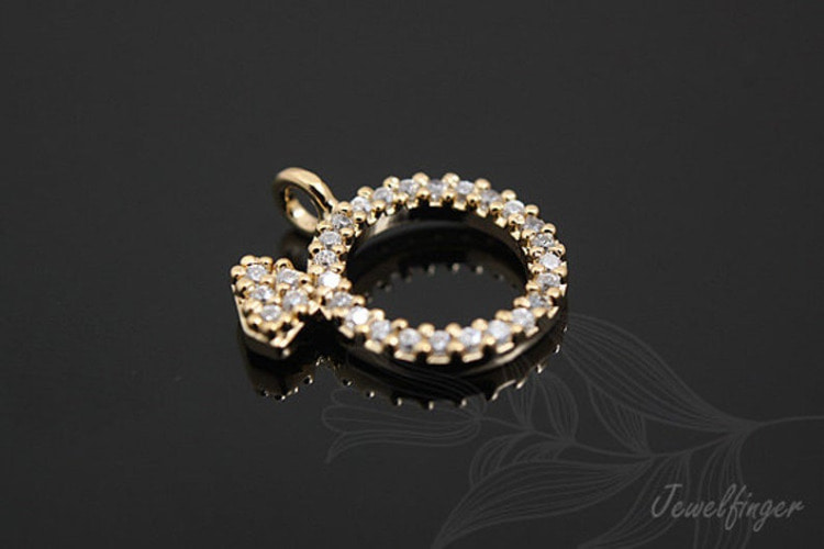 [W]M555-Gold Plated-(10pcs)-CZ Diamond Ring-Jewelry Making-Wholesale Jewelry Finding-Jewelry Supplies-Wholesale Charm, [PRODUCT_SEARCH_KEYWORD], JEWELFINGER-INBEAD, [CURRENT_CATE_NAME]