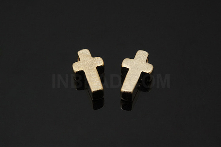 S621-Gold Plated-(2pcs)-Tiny Cross Charm-Jewelry Making-Wholesale Jewelry Finding-Jewelry Supplies-Wholesale Charm, [PRODUCT_SEARCH_KEYWORD], JEWELFINGER-INBEAD, [CURRENT_CATE_NAME]