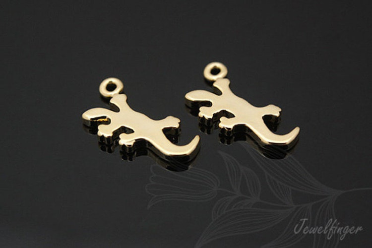 C737-Gold Plated-(2pcs)-Lizard Charms-Jewelry Making-Wholesale Jewelry Finding-Jewelry Supplies-Wholesale Charm, [PRODUCT_SEARCH_KEYWORD], JEWELFINGER-INBEAD, [CURRENT_CATE_NAME]